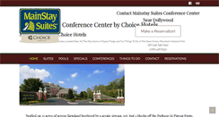 Desktop Screenshot of mainstaypigeonforge.com